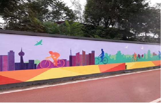 古田墙体彩绘-围墙