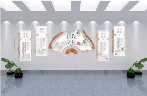 古田企业文化墙设计的核心要素。