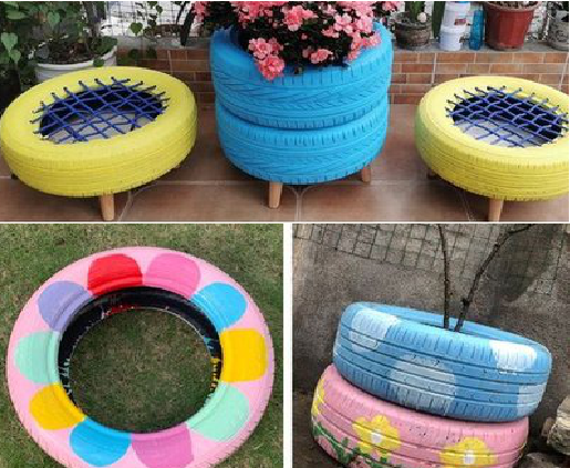 古田墙体彩绘-变废为宝