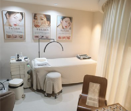 古田美容店装修小技巧