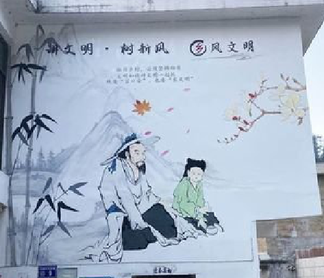 古田分享几个墙绘保养知识。