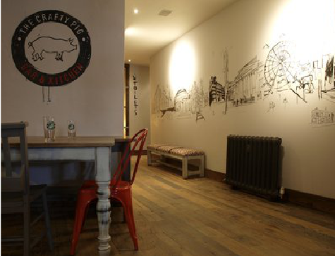 古田教你判断手绘墙质量的好坏。