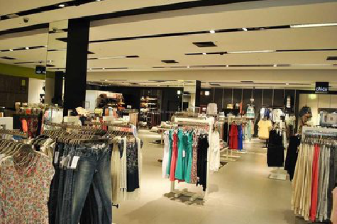 古田商场里的店面怎么装修?