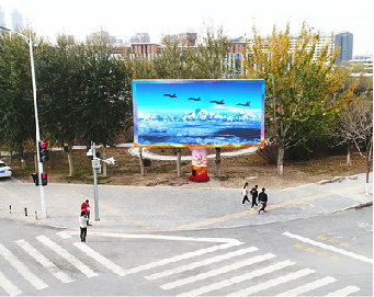 古田户外大屏广告投放要点。