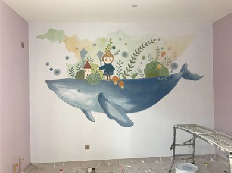 古田手绘墙的特点及优势。